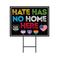 Hate Has No Home Here Black Lives Matter Yard Sign