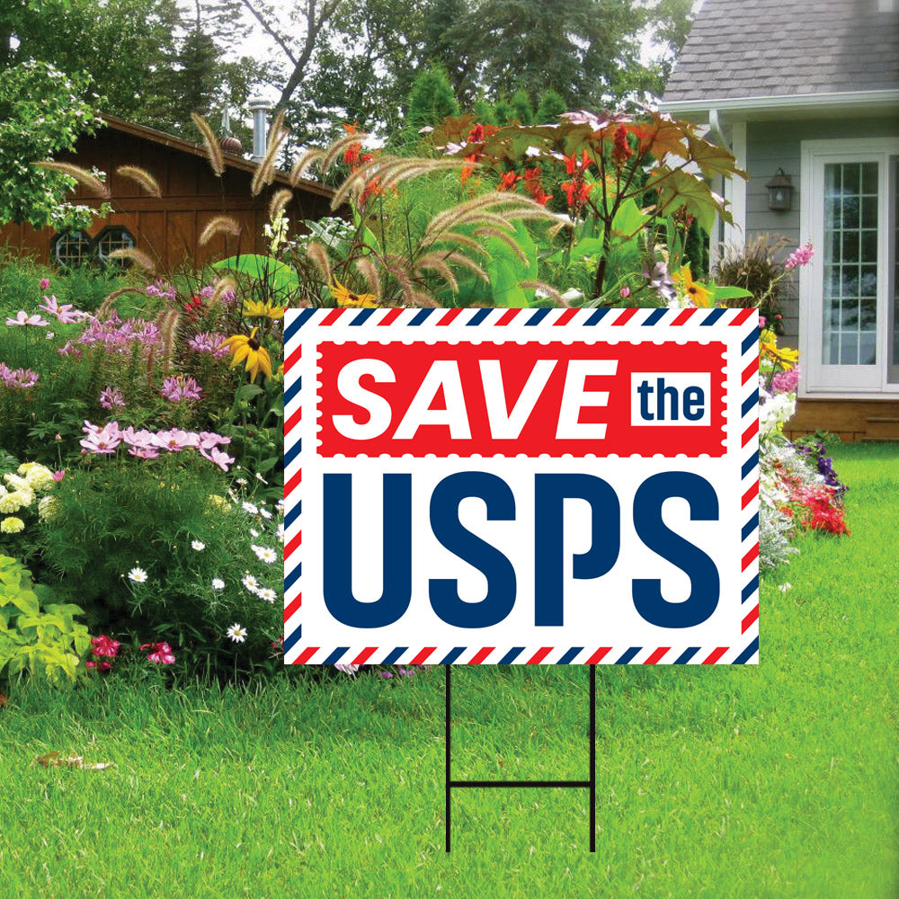 Save the USPS Yard Sign