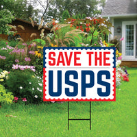 Save the USPS Yard Sign