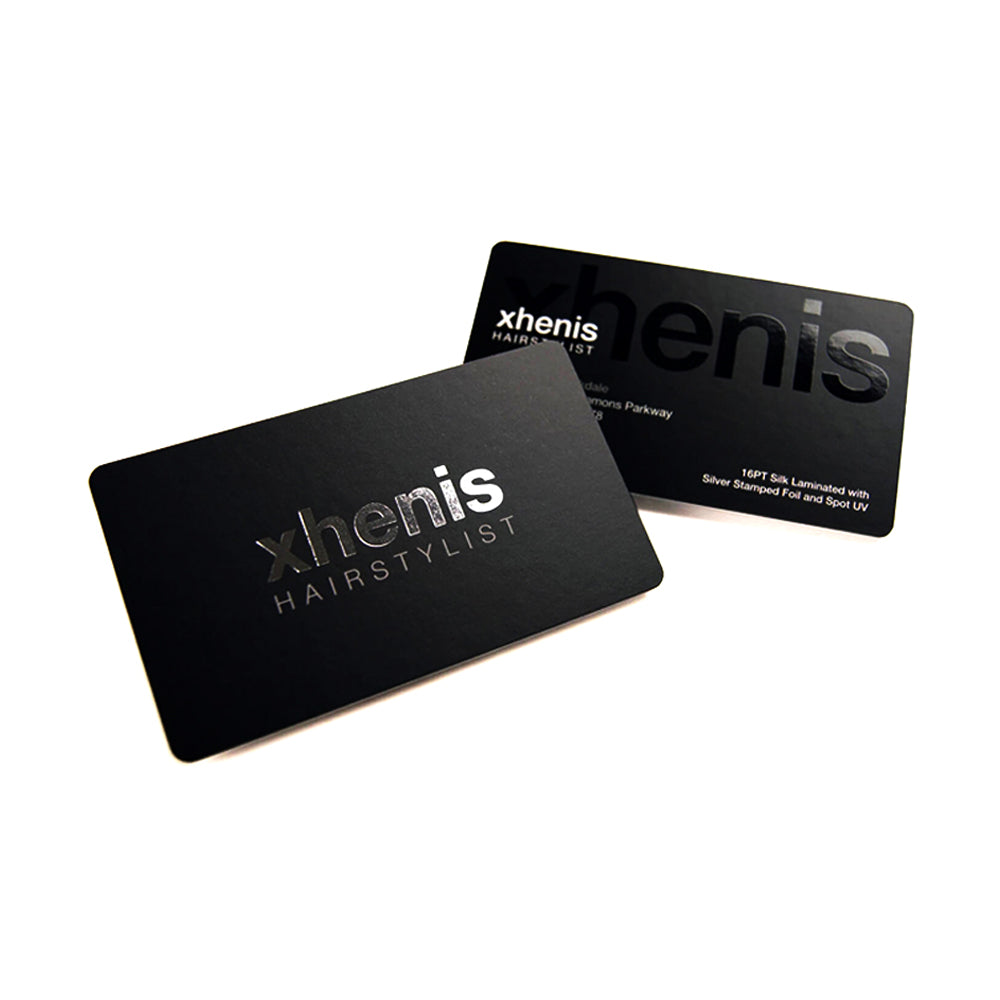Foil Business Cards Voila Print Inc Foil Business Cards Voila Print Inc