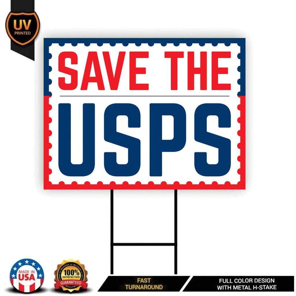Save the USPS Yard Sign