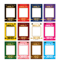 Personalized Graduation 2023 Selfie Frame