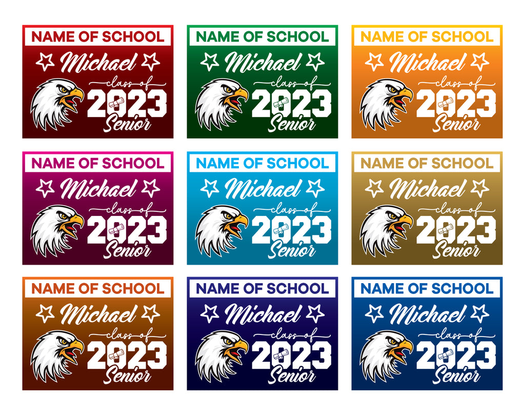 Personalized Graduation 2023 Yard Sign