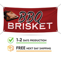 BBQ Brisket Banner Sign