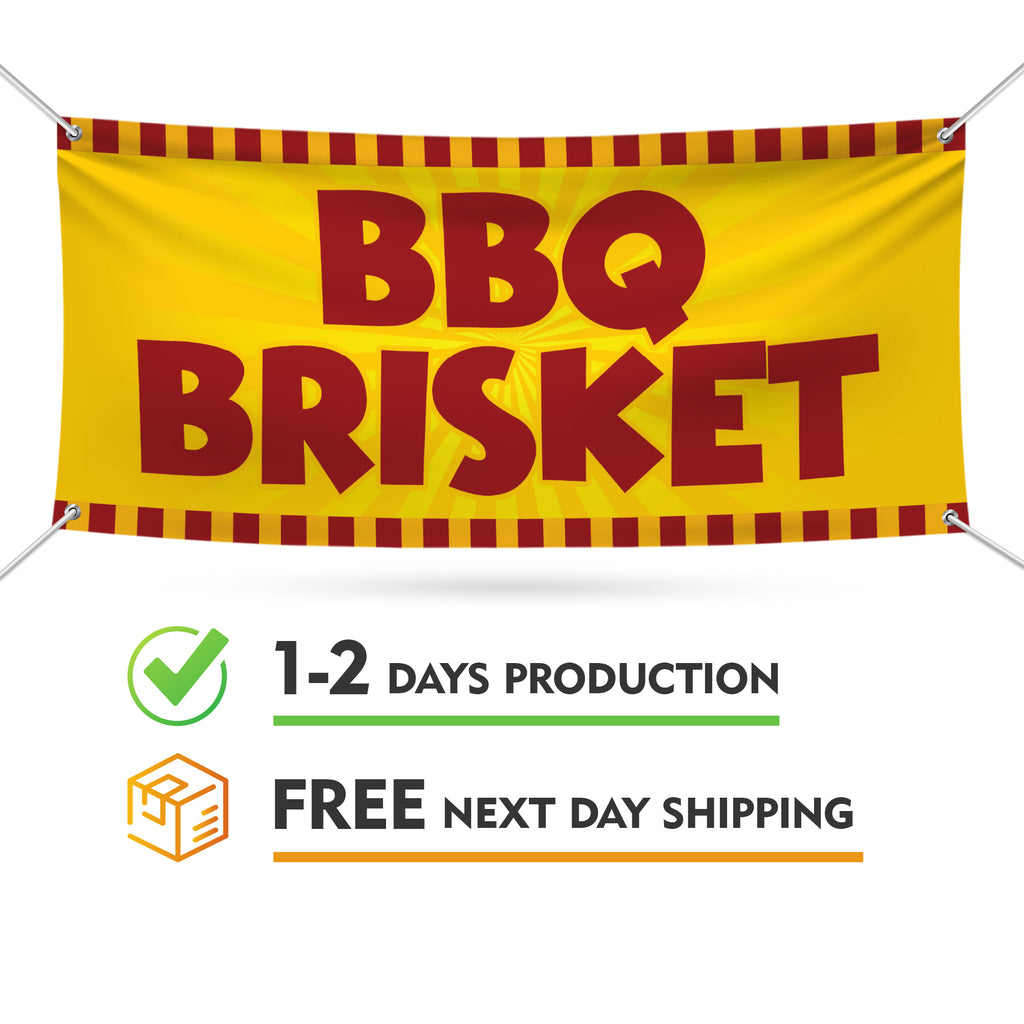 BBQ Brisket Banner Sign
