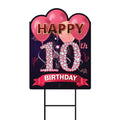 10th Birthday Yard Sign