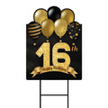 16th Birthday Yard Sign