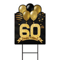 60th Birthday Yard Sign