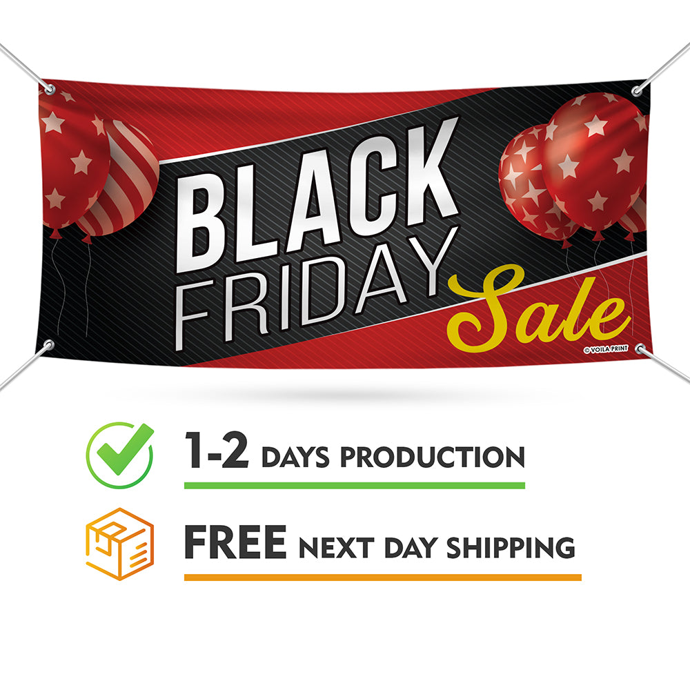 Black Friday Sale Banner Sign