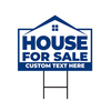 Custom House for Sale Yard Sign