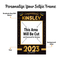 Personalized Graduation 2023 Selfie Frame