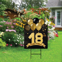 18th Birthday Yard Sign