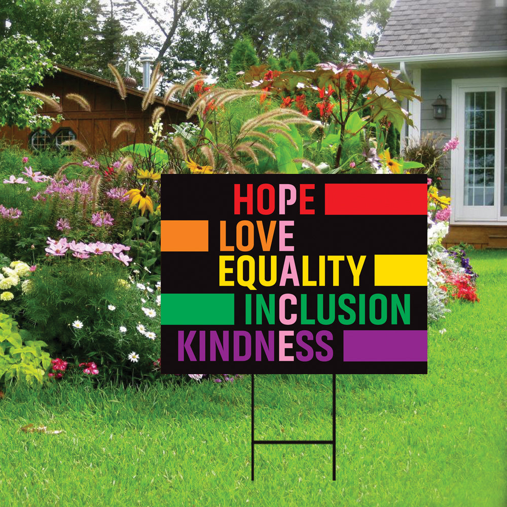 PEACE Yard Sign