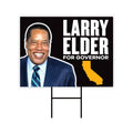 Larry Elder For California Governor Yard Sign