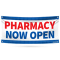 Pharmacy Now Open Banner Sign