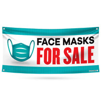 Face Mask For Sale Banner Sign