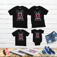 Easter Bunny With Glasses T-Shirt