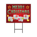 Merry Christmas Yard Sign