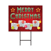 Merry Christmas Yard Sign