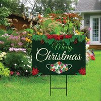 Merry Christmas Yard Sign