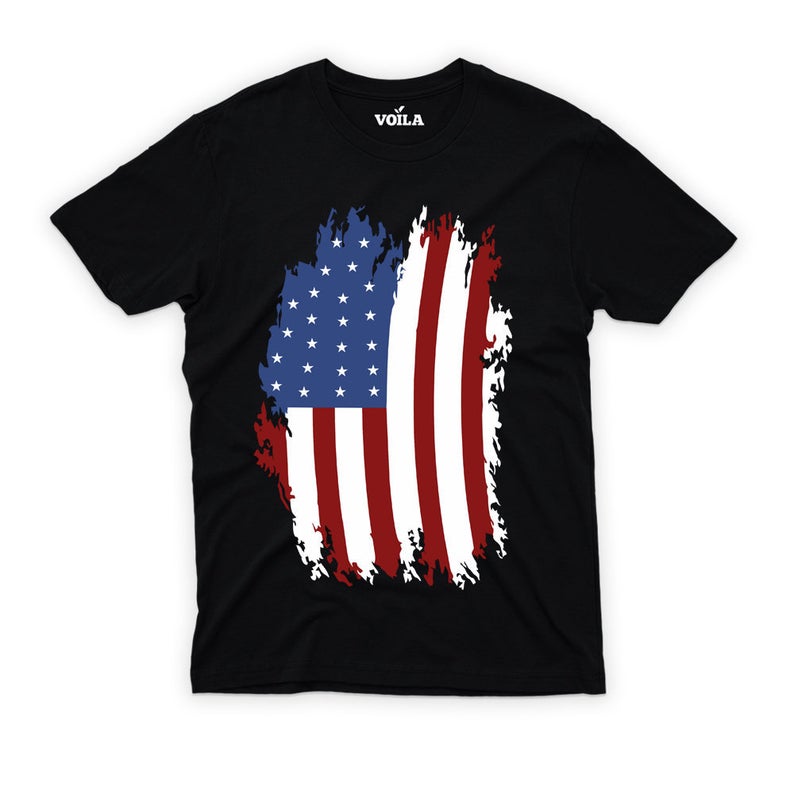 Patriotic USA Flag T-Shirt