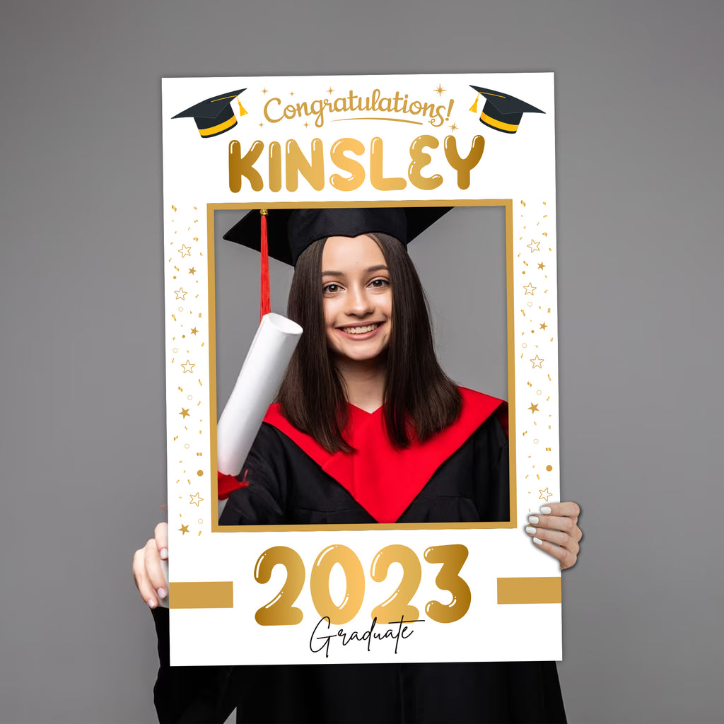 Personalized Graduation 2023 Selfie Frame