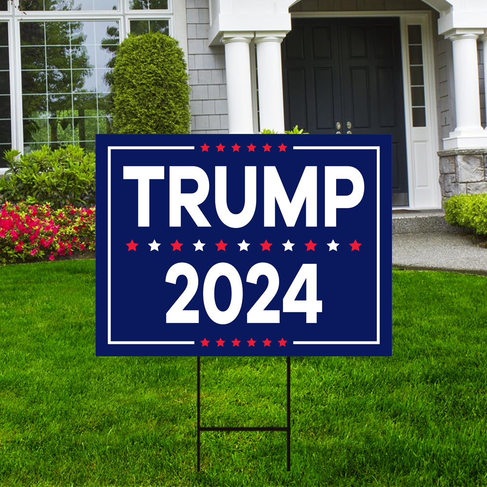 Trump 2024 Yard Sign