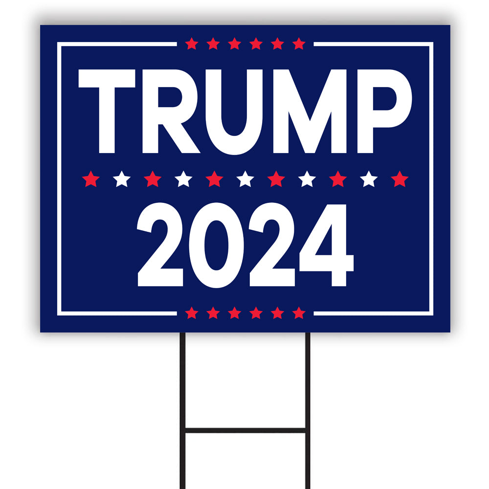 Trump 2024 Yard Sign