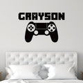 Personalized Video Gamer Name Wall Decal