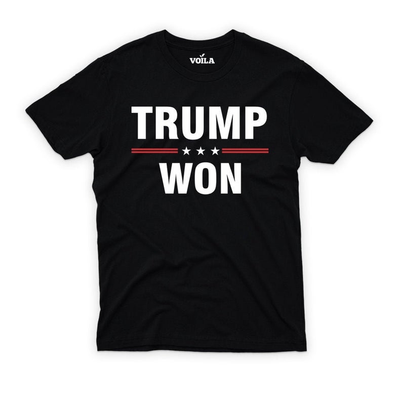 Trump Won Anti Biden T-Shirt