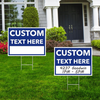 Custom Dry Ease Yard Sign