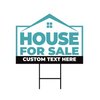 Custom House for Sale Yard Sign