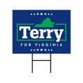 Terry McAuliffe For Virginia Governor Yard Sign
