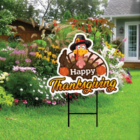 Happy Thanksgiving Yard Sign