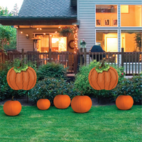 Halloween Pumpkin Yard Sign