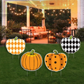 Halloween Pumpkins Yard Sign Cutouts
