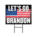 Let's Go Brandon Yard Sign