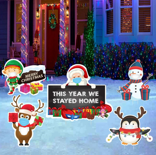 Christmas Yard Sign Cutouts