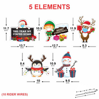 Christmas Yard Sign Cutouts