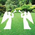Holy Nativity - Angel Yard Sign Cutouts