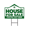 Custom House for Sale Yard Sign