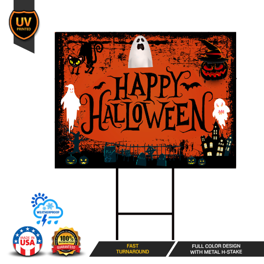 Halloween Yard Sign