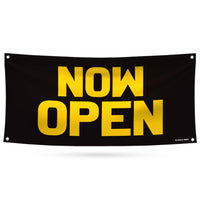 Now Open Banner Sign