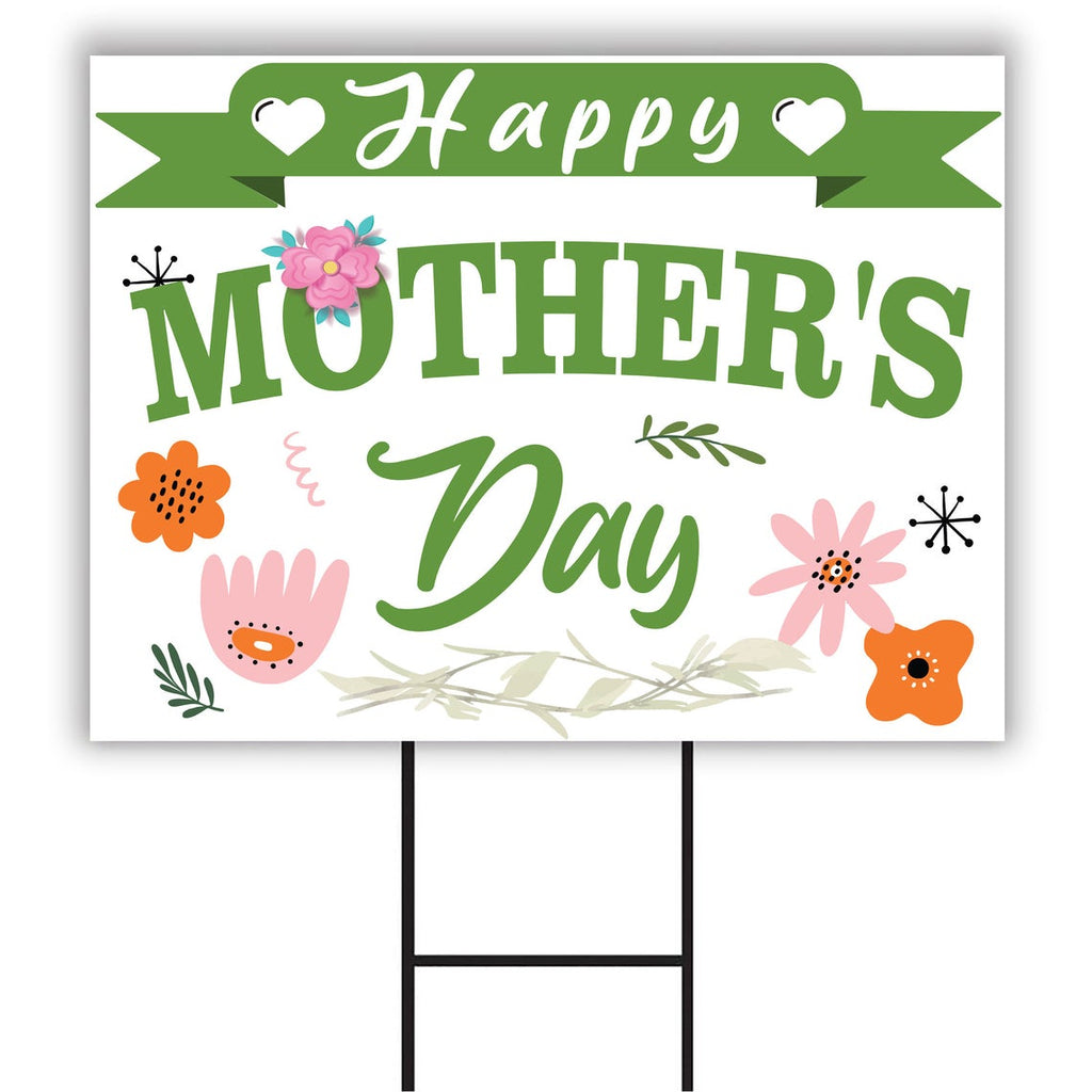 Happy Mother's Day Yard Sign