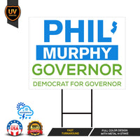 Phil Murphy For New Jersey Governor Yard Sign