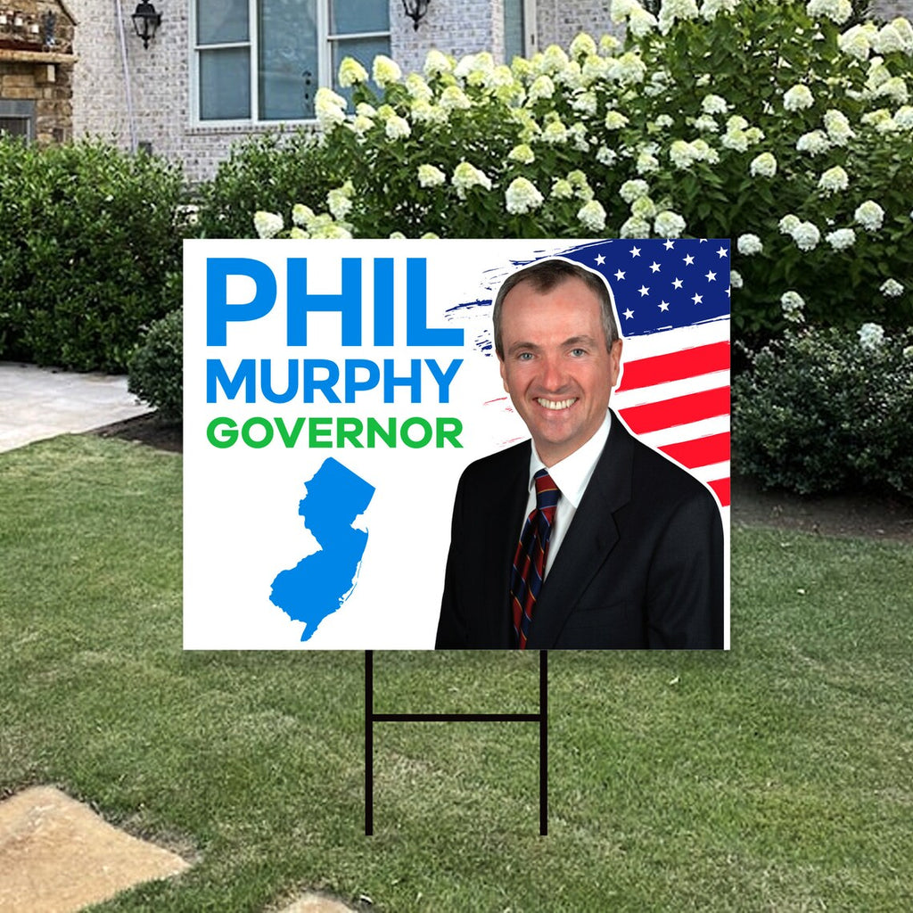 Phil Murphy For New Jersey Governor Yard Sign