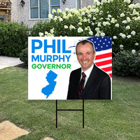 Phil Murphy For New Jersey Governor Yard Sign
