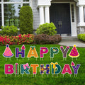 Happy Birthday Yard Sign Letters