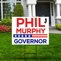 Phil Murphy For New Jersey Governor Yard Sign