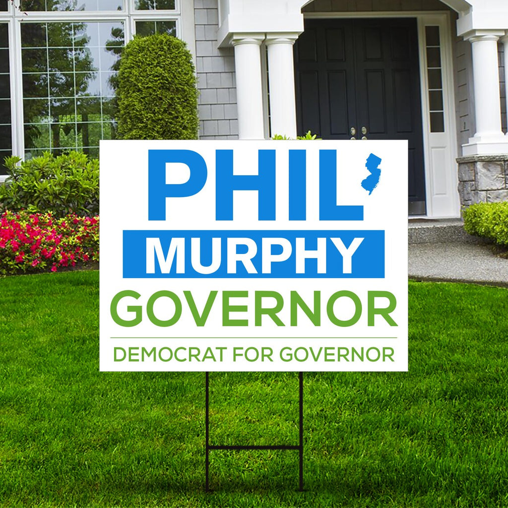 Phil Murphy For New Jersey Governor Yard Sign